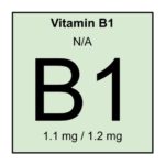 2. Vitamin B1 / Thiamine